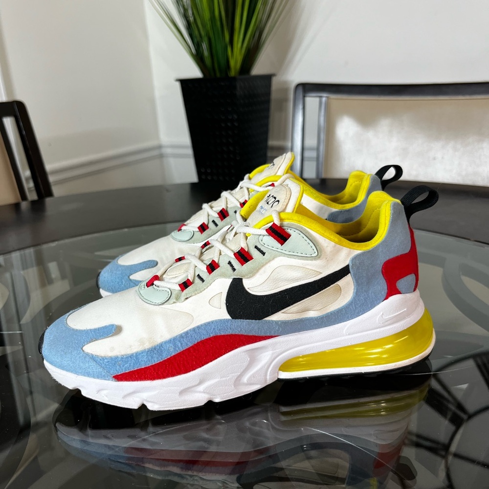 Nike Air Max 270 React Bauhaus Sneakers Sz 9